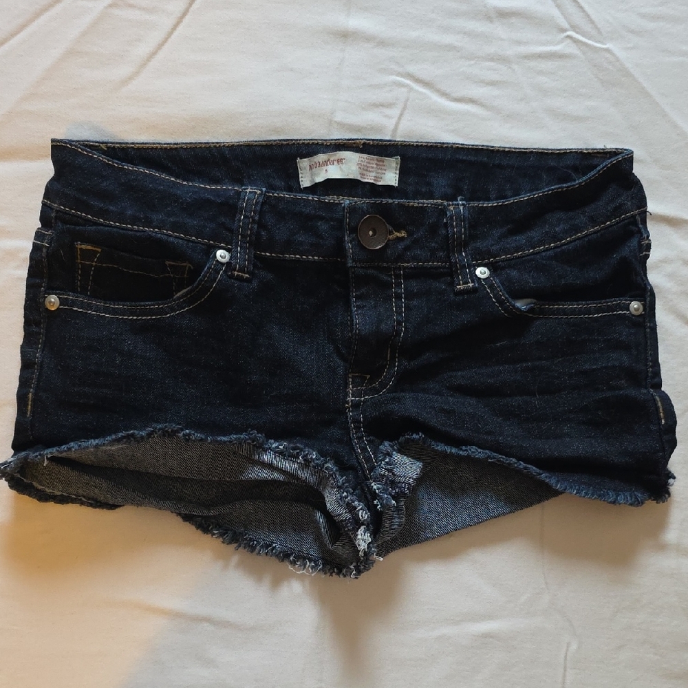 Dark Blue Jean Shorts